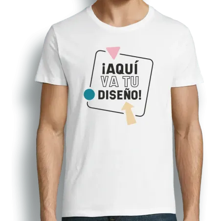 Camiseta hombre personalizada - Algodón orgánico - COMFORT