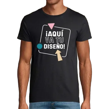 Camiseta hombre personalizada - Ajustada - BÁSICA